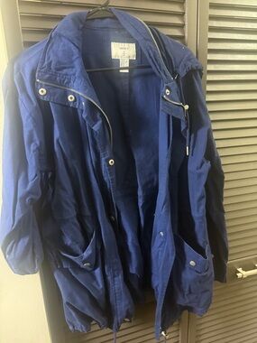 Forever 21 Royal Blue Utility Jacket